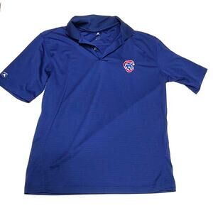 Cubs blue polo shirt men's small
